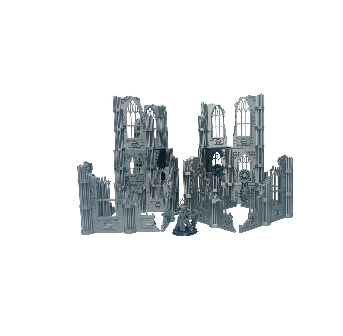 Gothic Ruined Buildings Set B