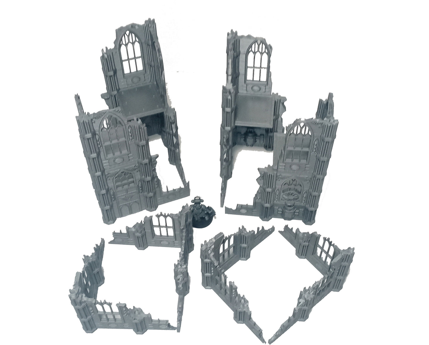 Gothic Ruined Buildings Set B