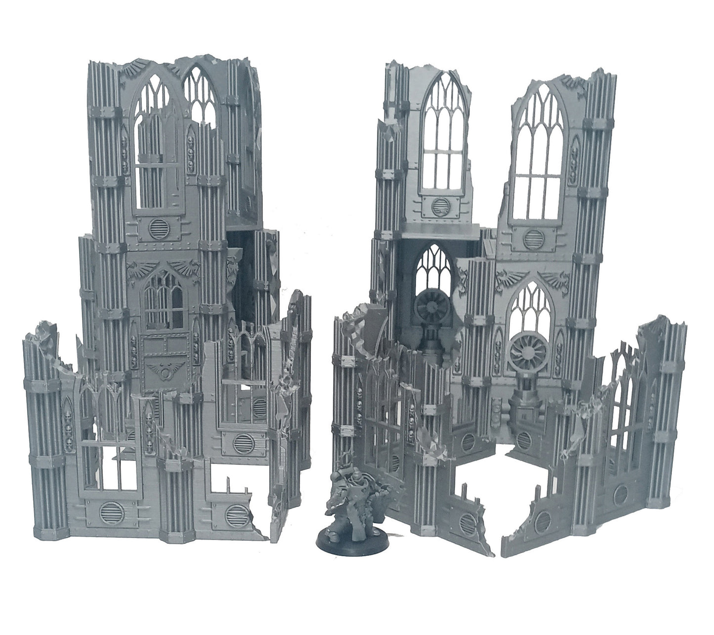 Gothic Ruined Buildings Set B