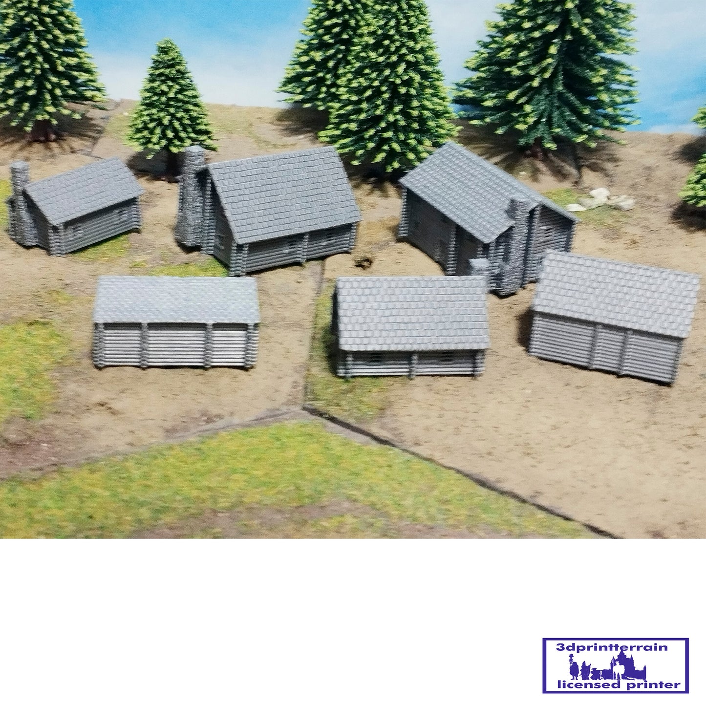 Collection Log Cabin Buildings