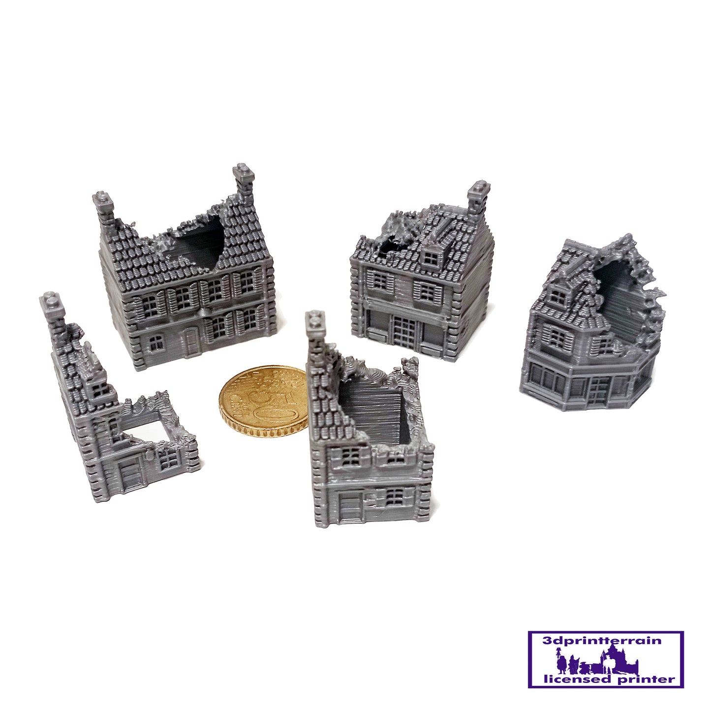 Collection Normandy Town Destroyed 1