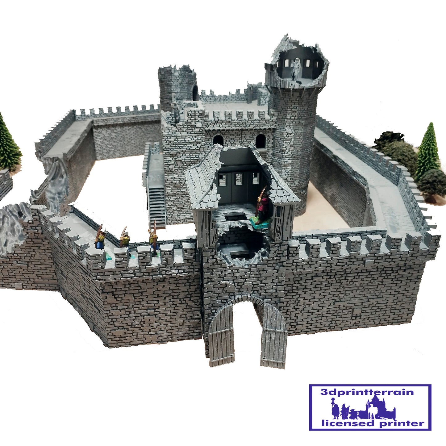 Castle Damaged