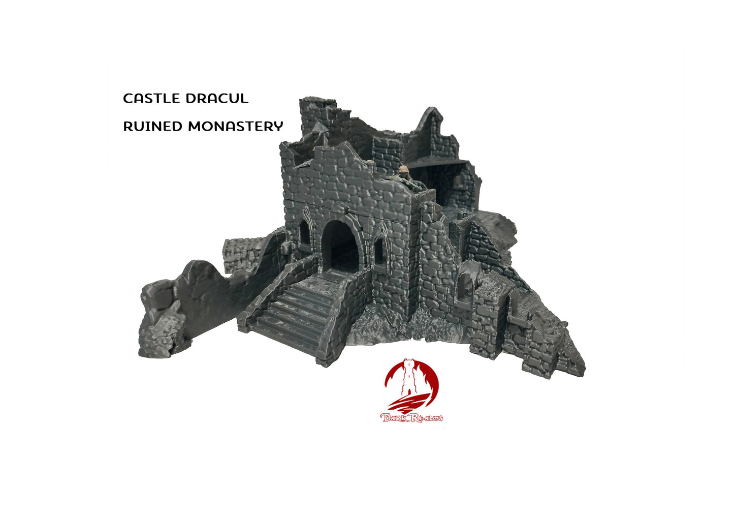 Ruined Monastery Dracul Transylvania