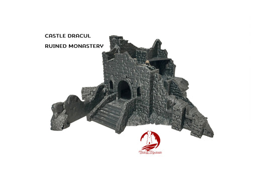 Ruined Monastery Dracul Transylvania