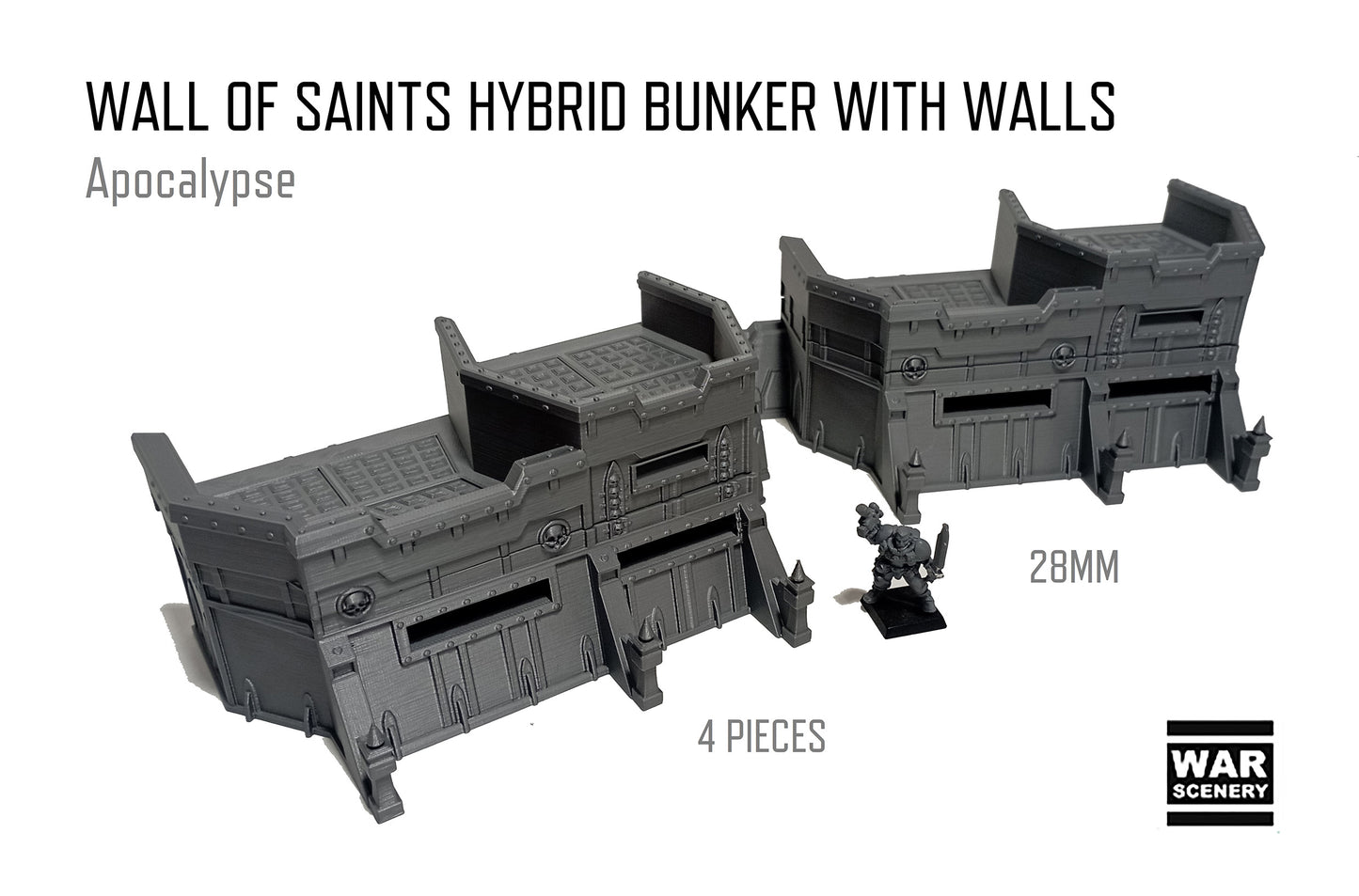 Wall of Saints Hybrid Bunker Walls