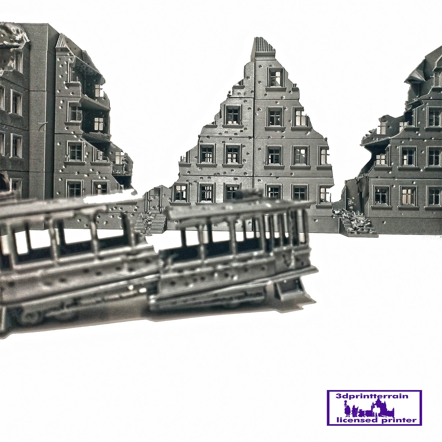 Collection Berlin Houses Destroyed 2