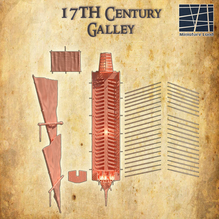 17th Century Galley