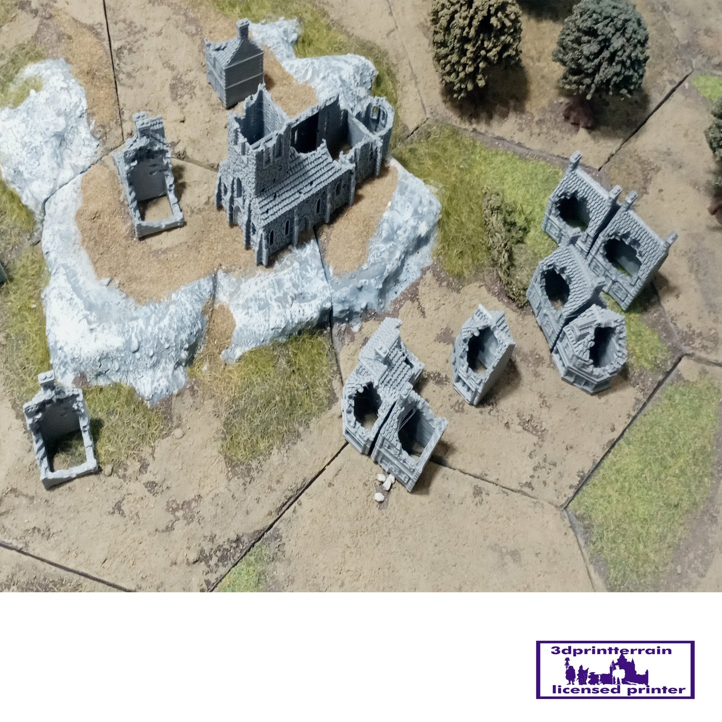 Collection Normandy Town Destroyed 3