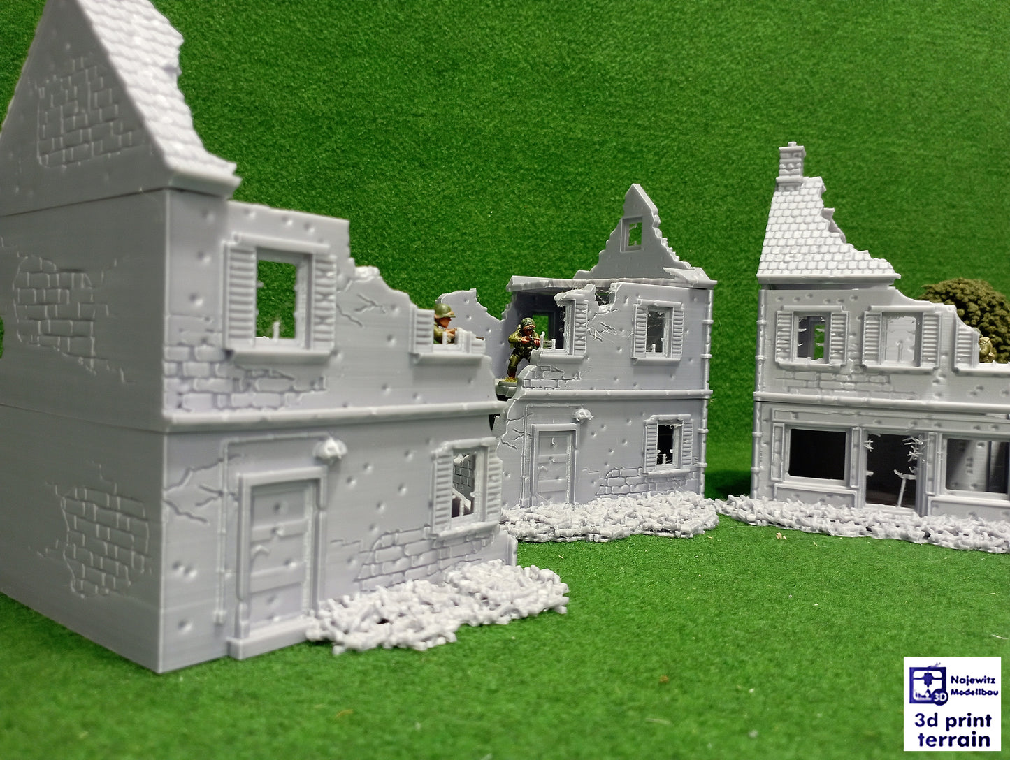 Normandy Town Houses Destroyed 3