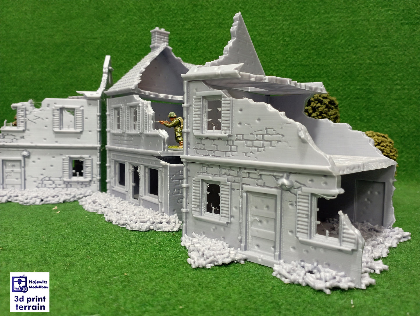 Normandy Town Houses Destroyed 3