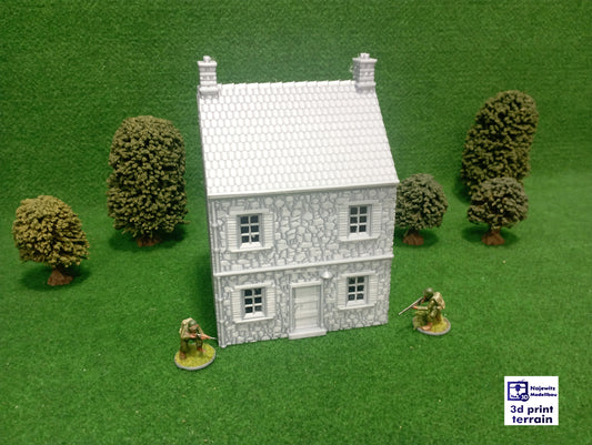 French Town House Stone 1