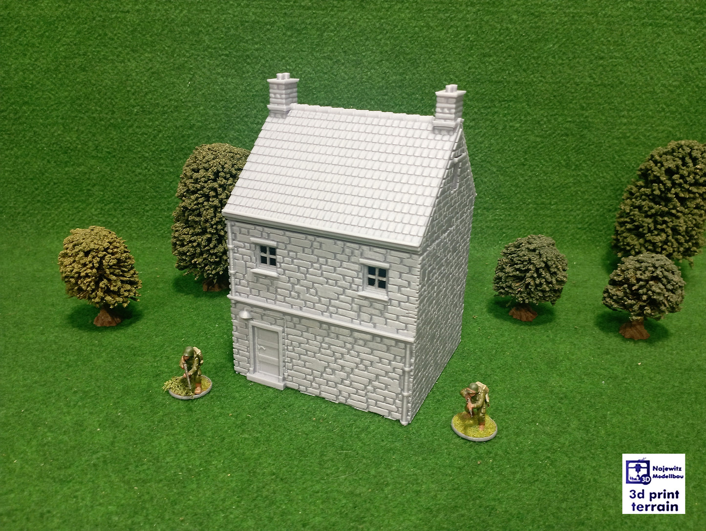 French Town House Stone Shed