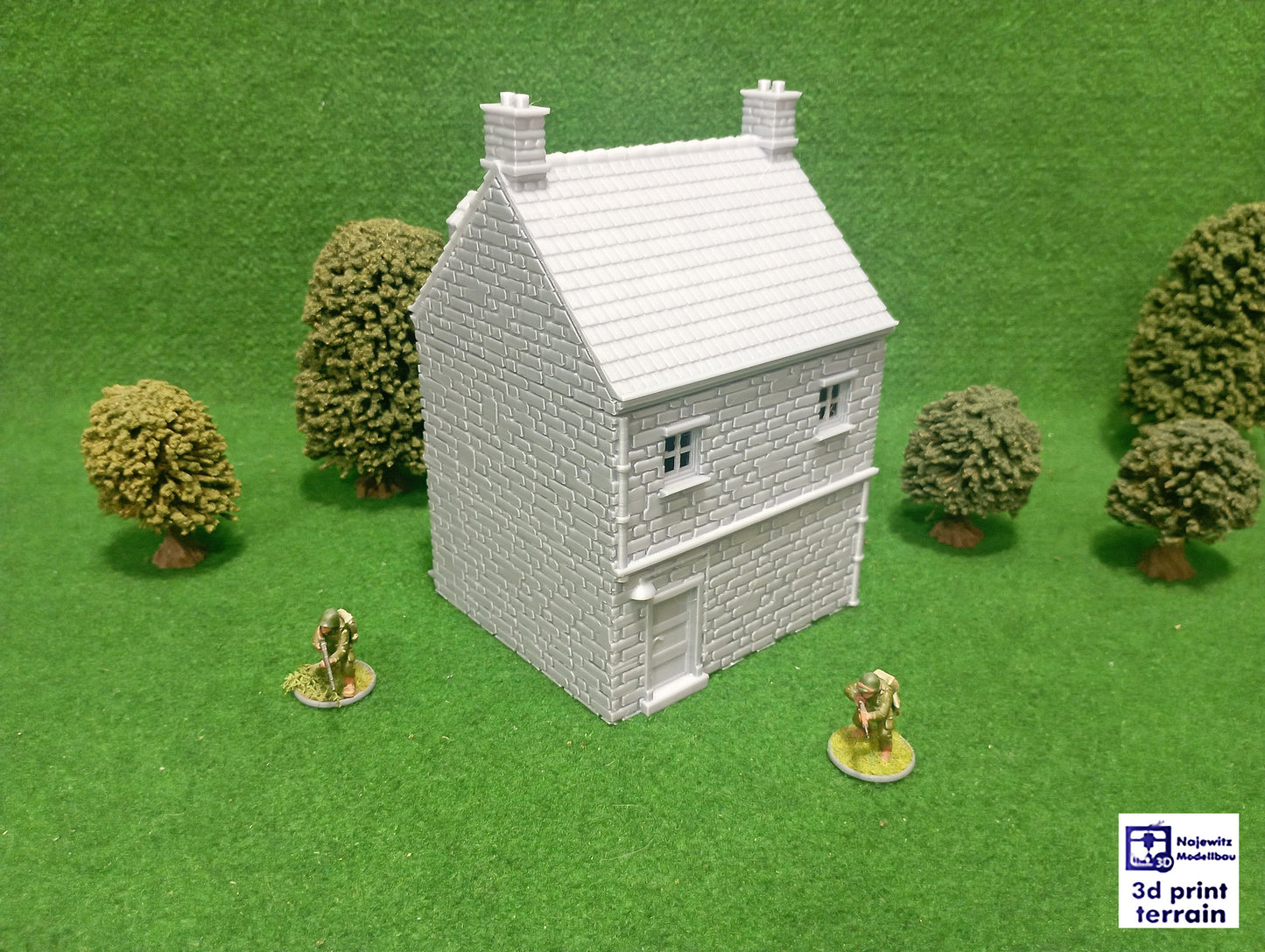 French Town House Stone Shed
