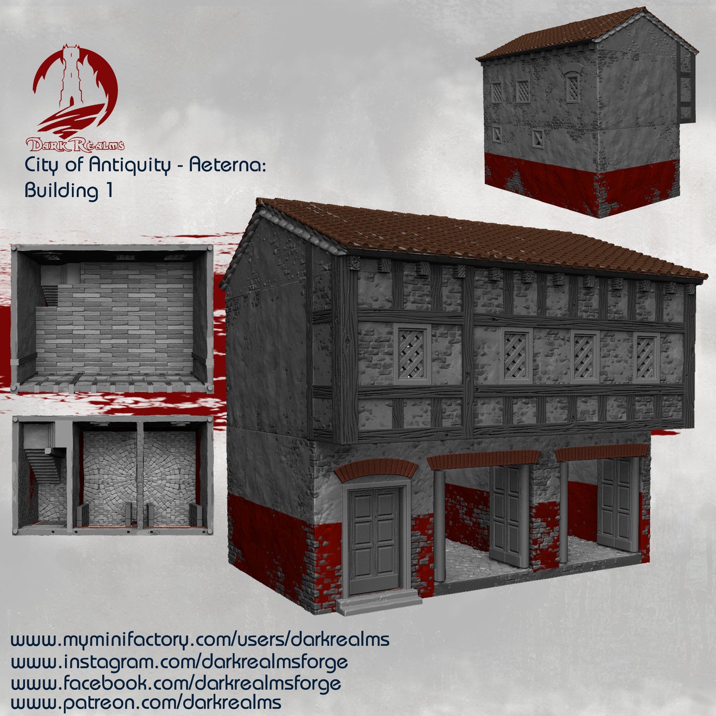 Insulae Building 01 Roman City