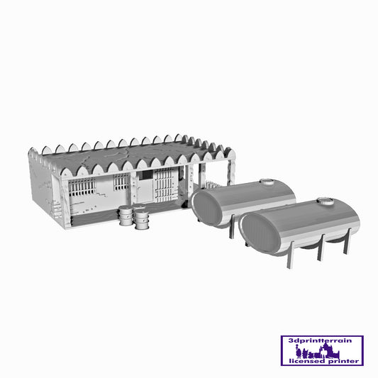 Rural Petrol Station