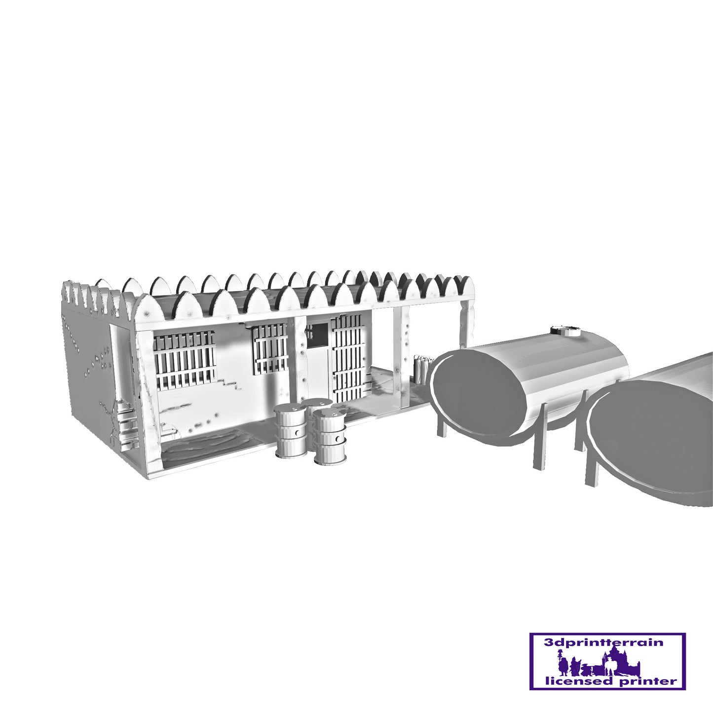 Rural Petrol Station