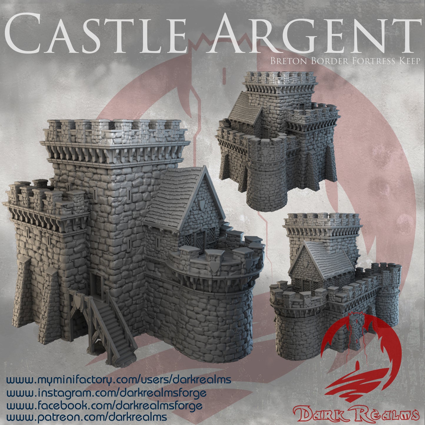 Castle Argent Keep Breton Border Fortress