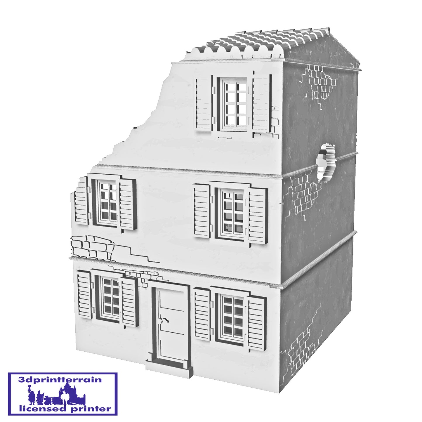 Badajoz House 4 Destroyed