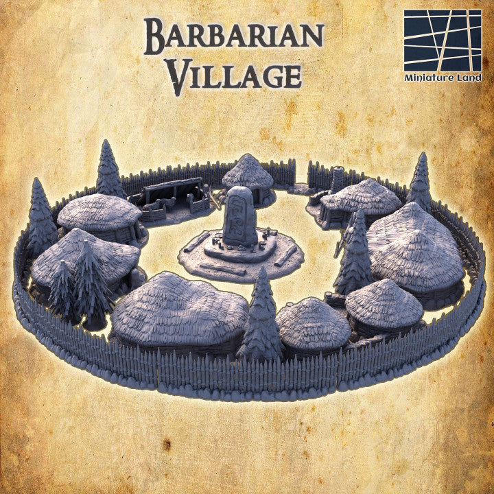 Barbarian Huts