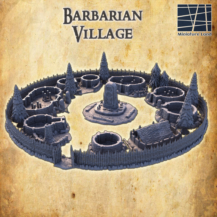 Barbarian Huts