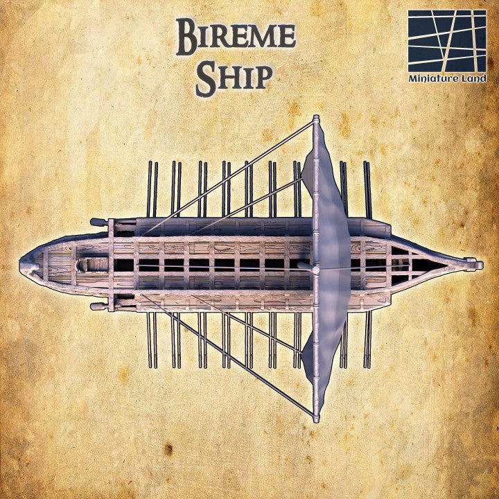 Bireme Ship