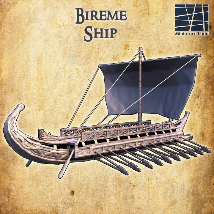 Bireme Ship