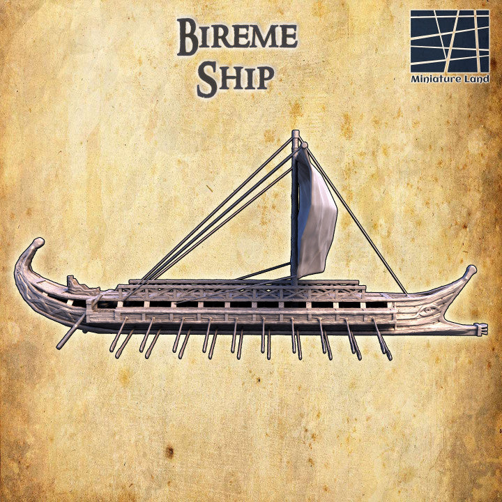 Bireme Ship