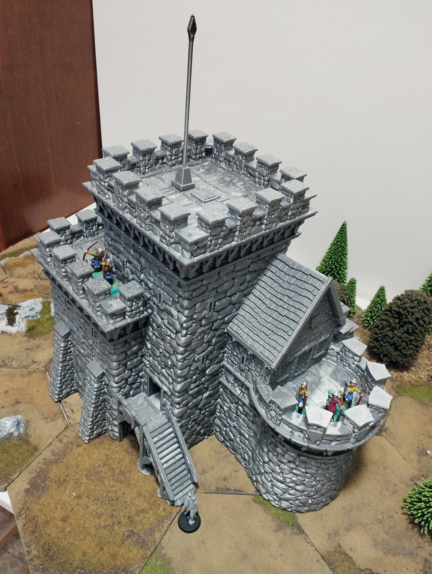 Castle Argent Keep Breton Border Fortress
