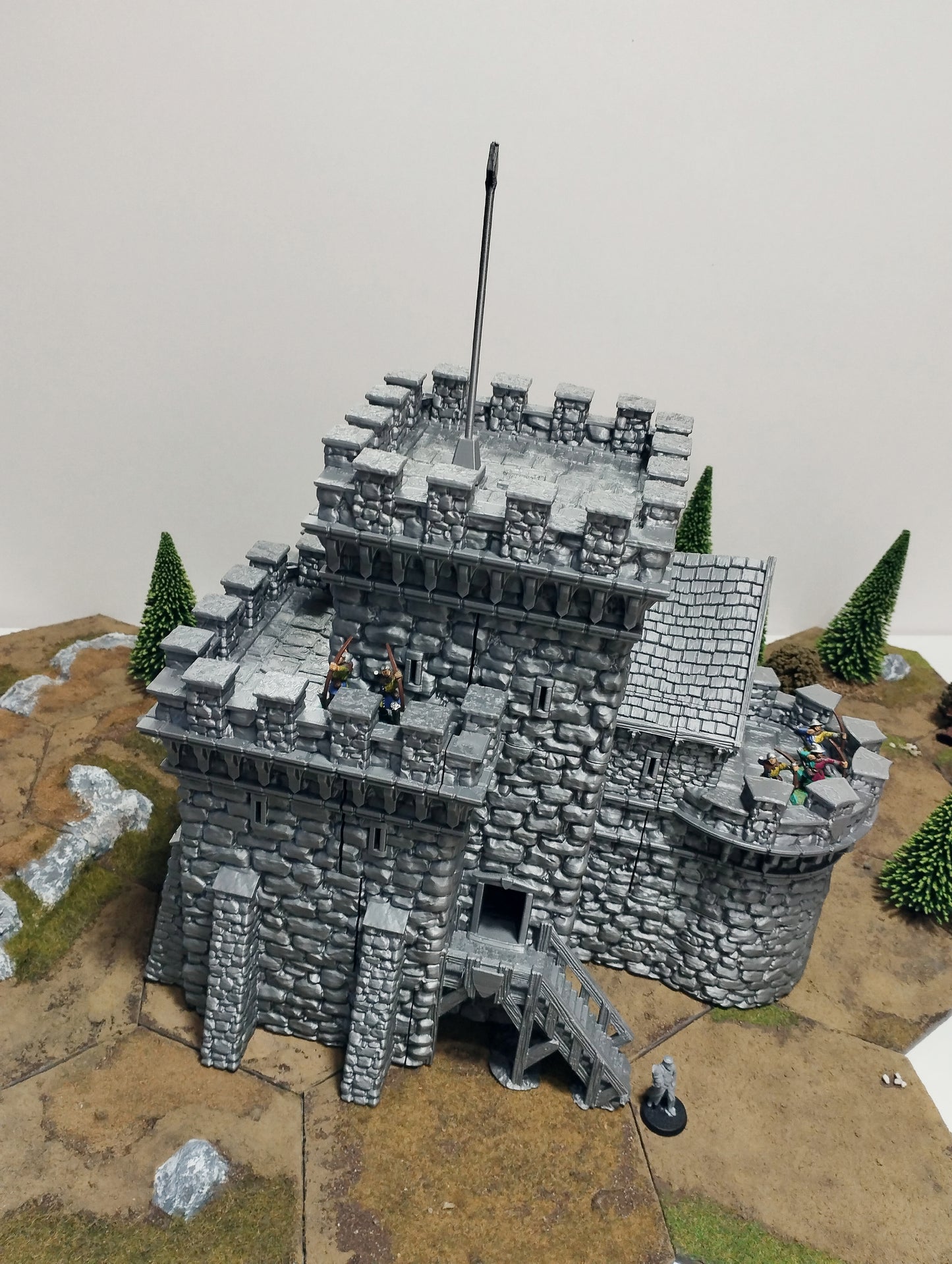 Castle Argent Keep Breton Border Fortress