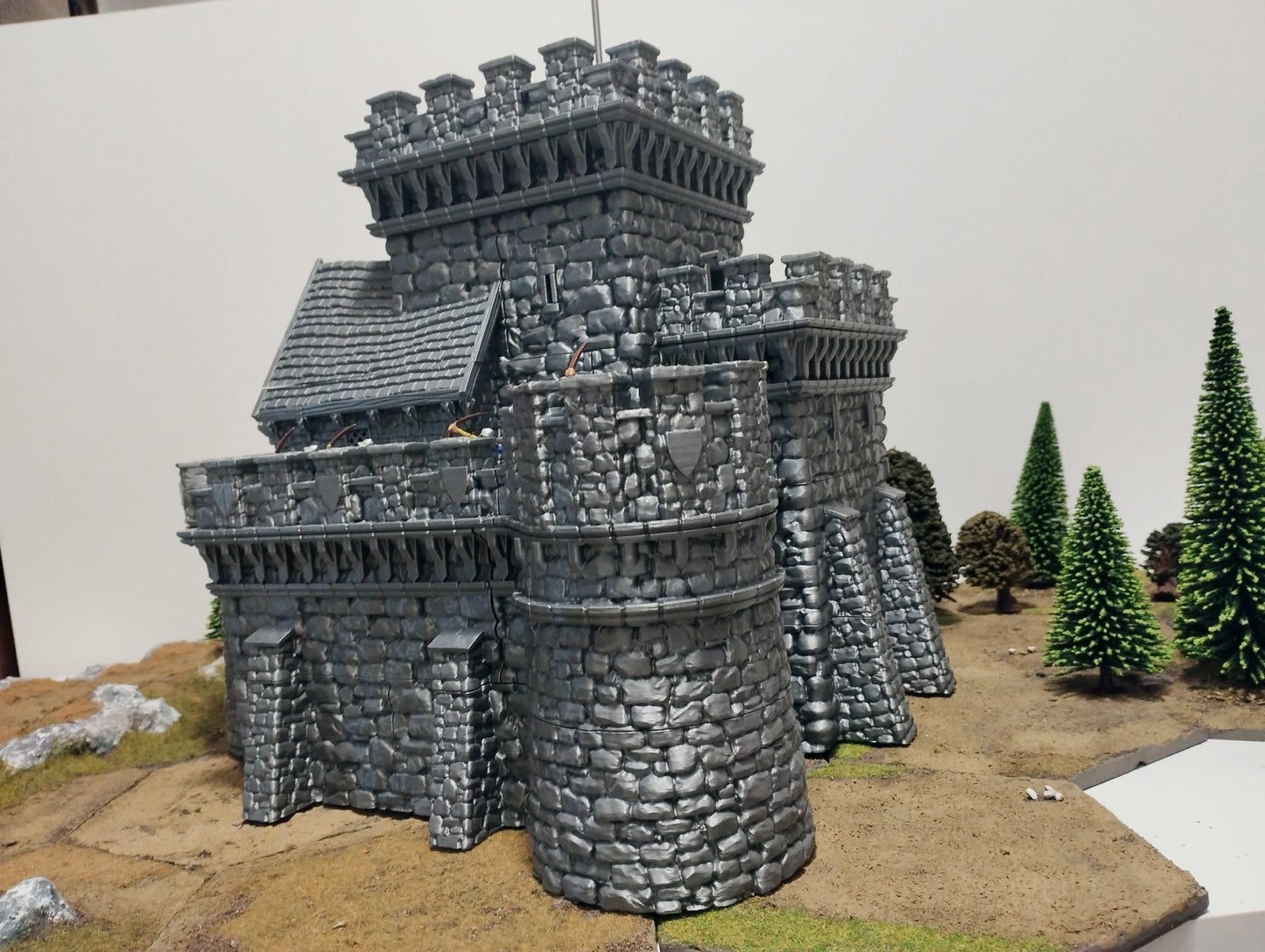 Castle Argent Keep Breton Border Fortress