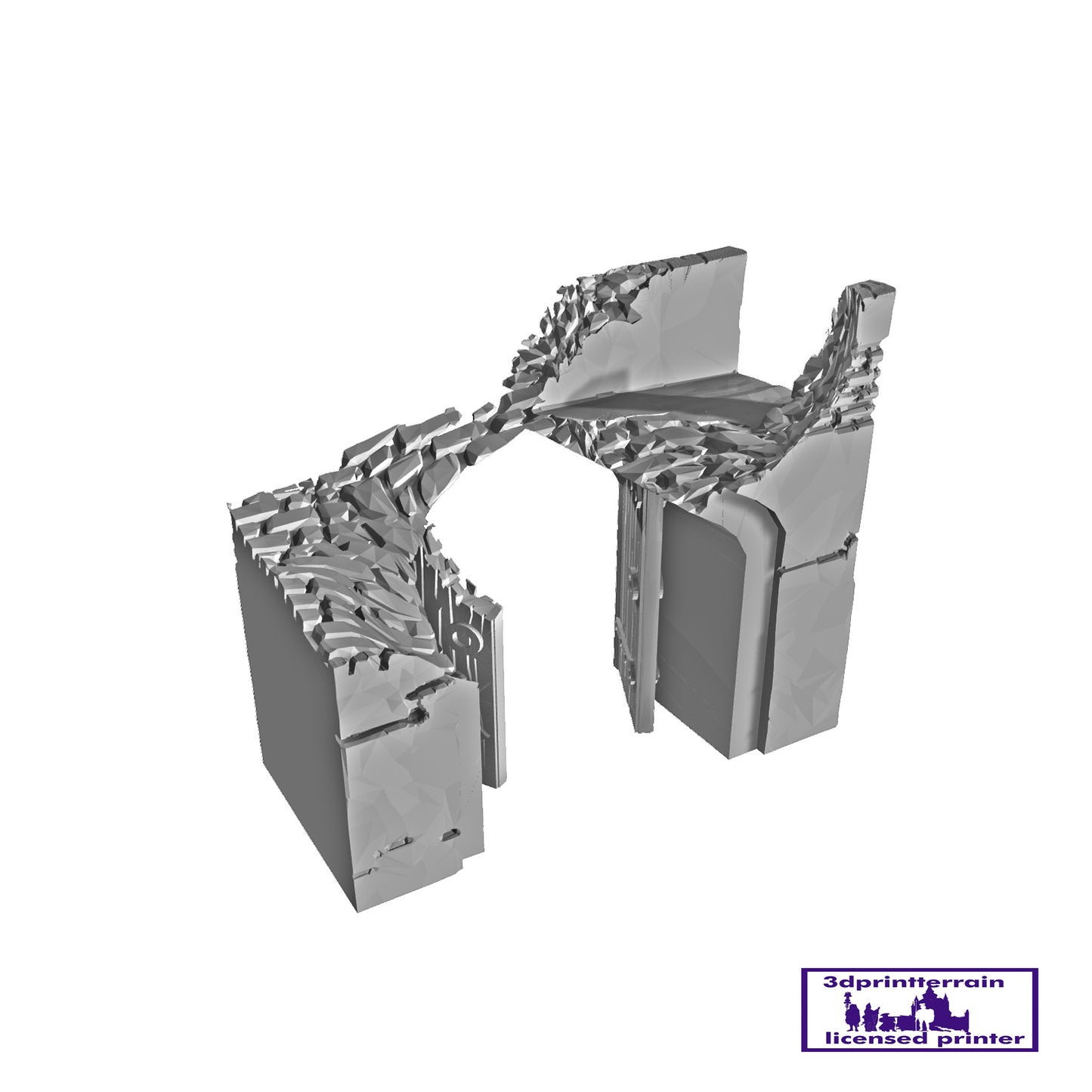 City Gate 1 Destroyed