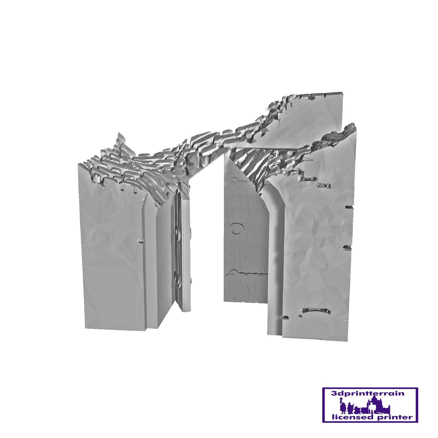 City Gate 2 Destroyed