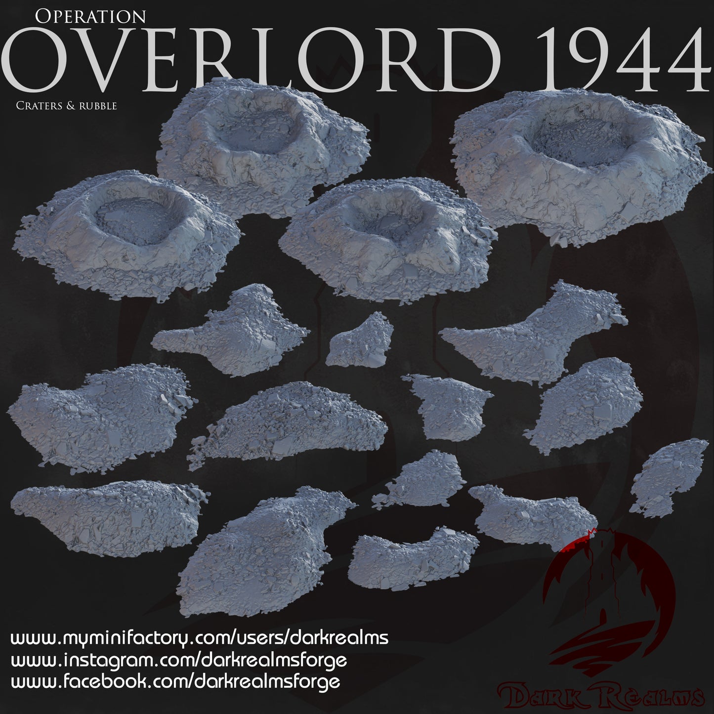 Olverlord Craters & Rubble