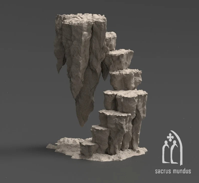 Daemonic Vortex Floating Rocks