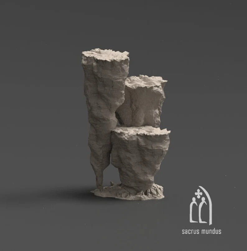 Daemonic Vortex Floating Rocks