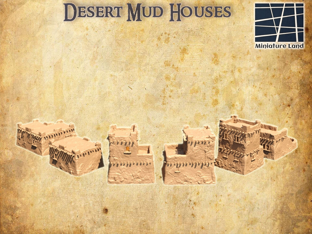 Desert Mud Houses