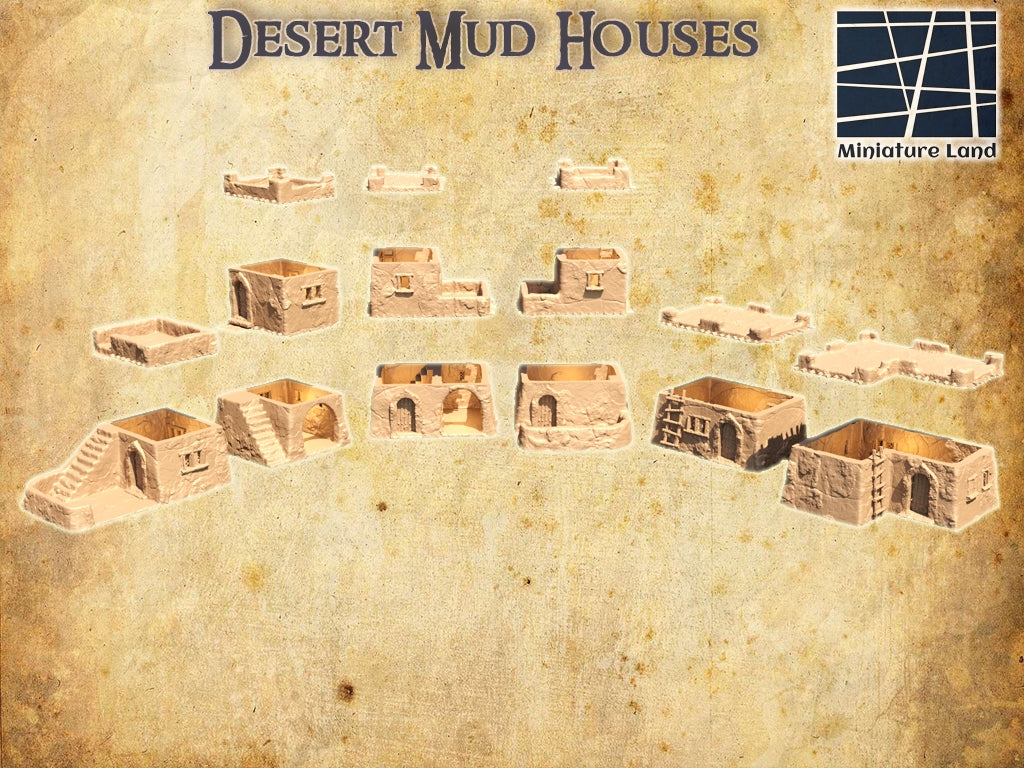 Desert Mud Houses