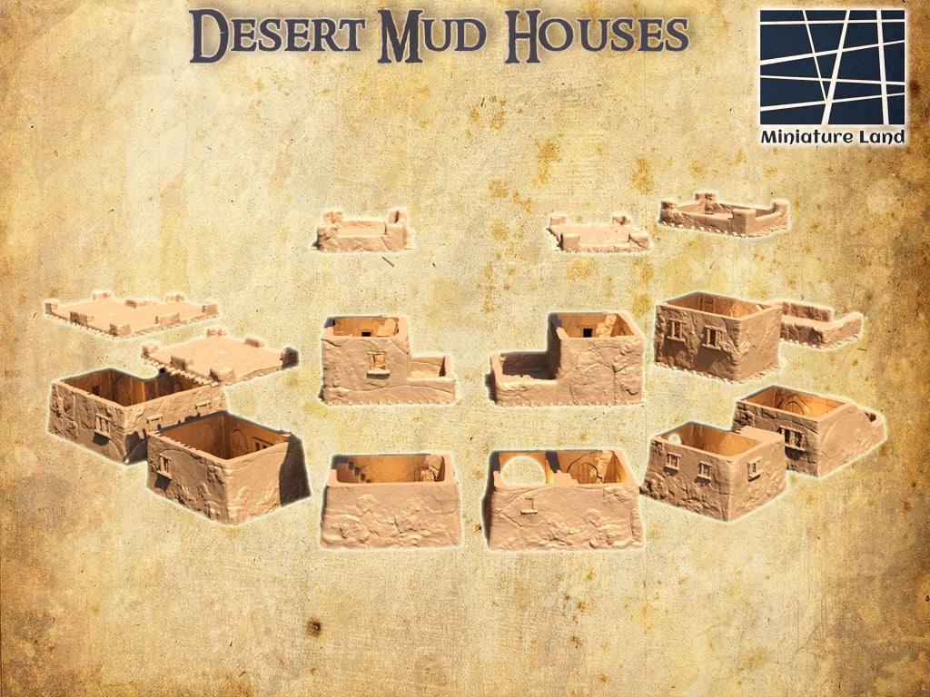Desert Mud Houses