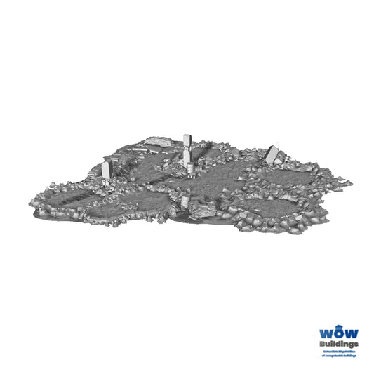 Factory Bomb Craters