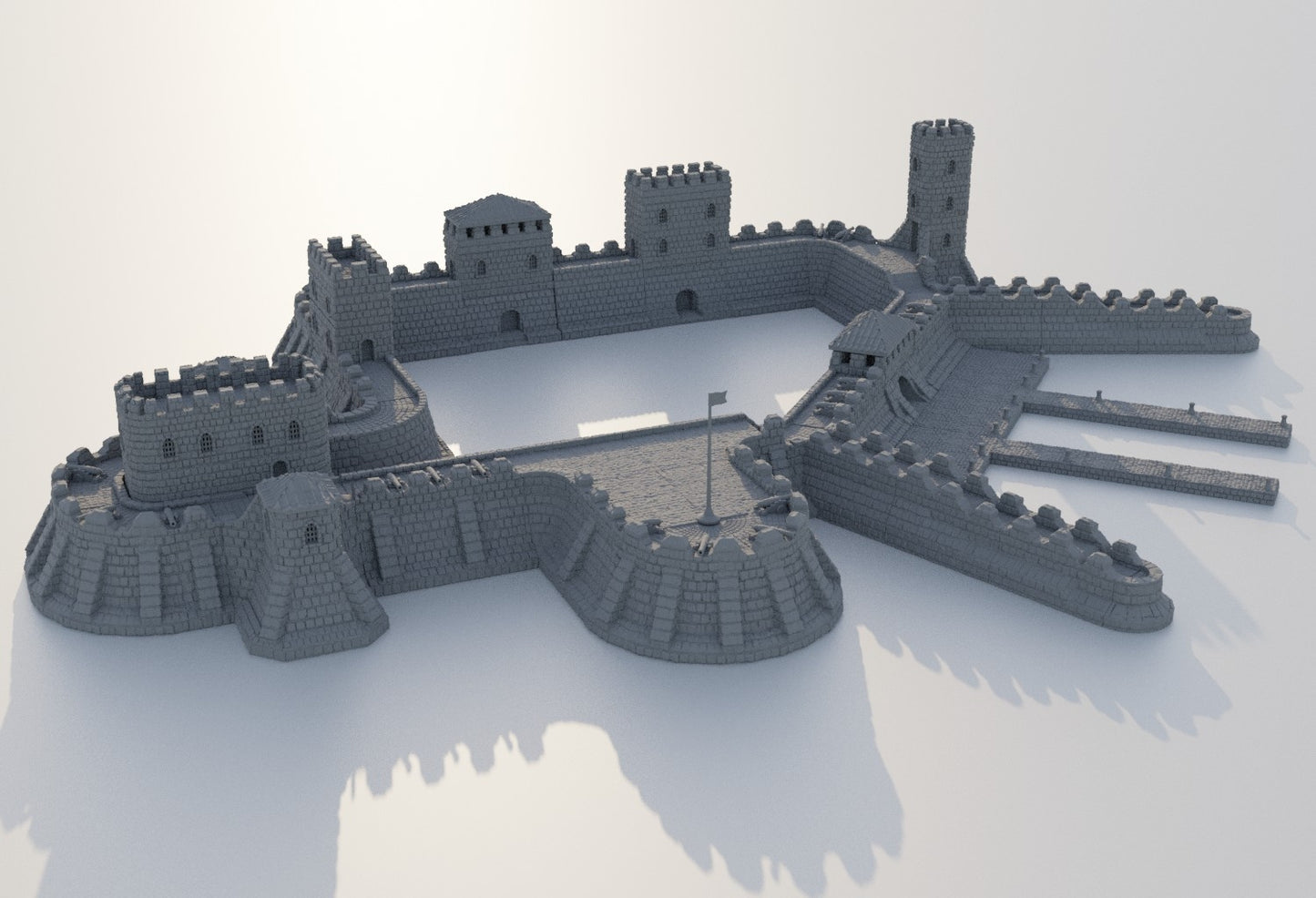 Fortified Colonial Port