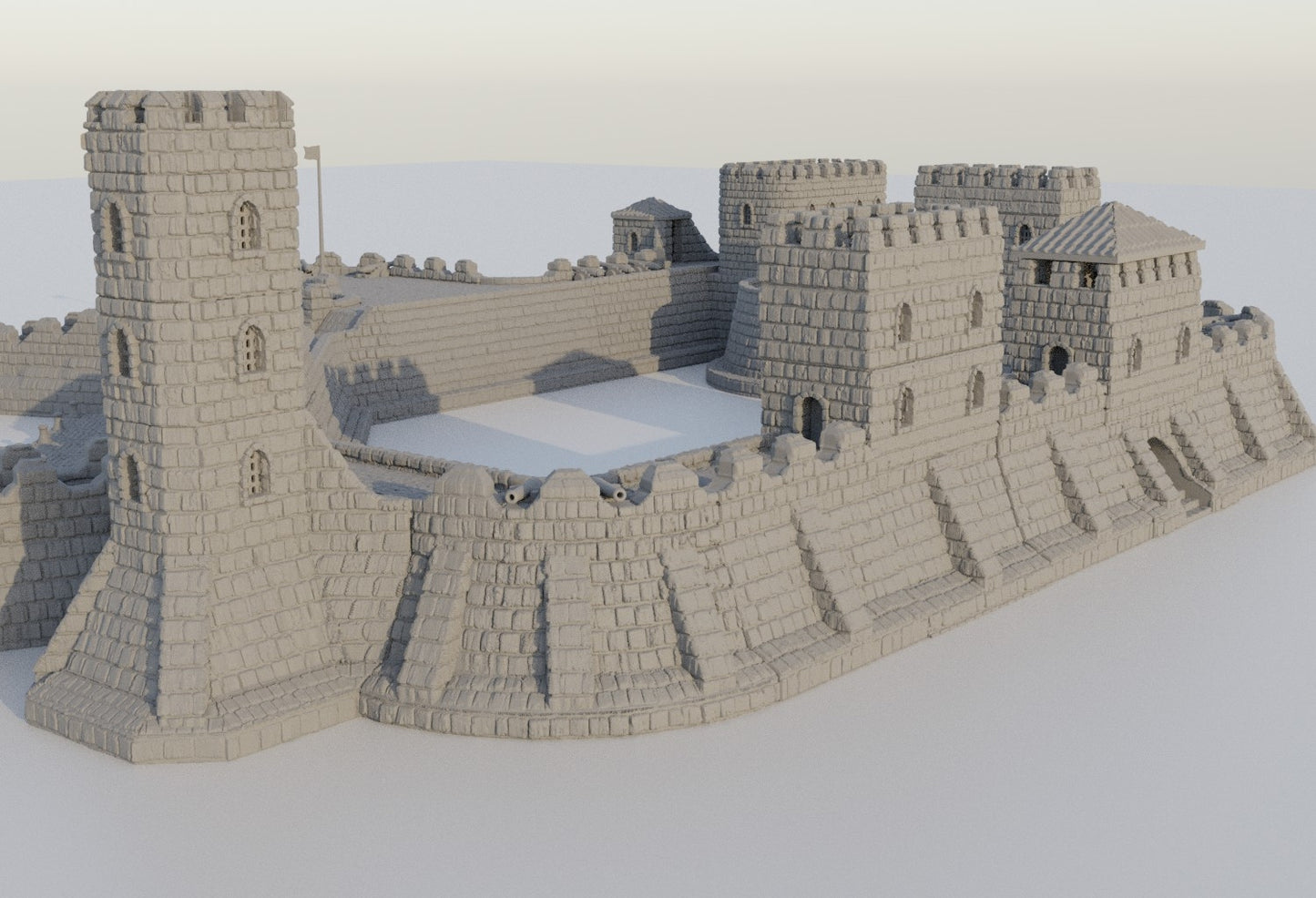 Fortified Colonial Port