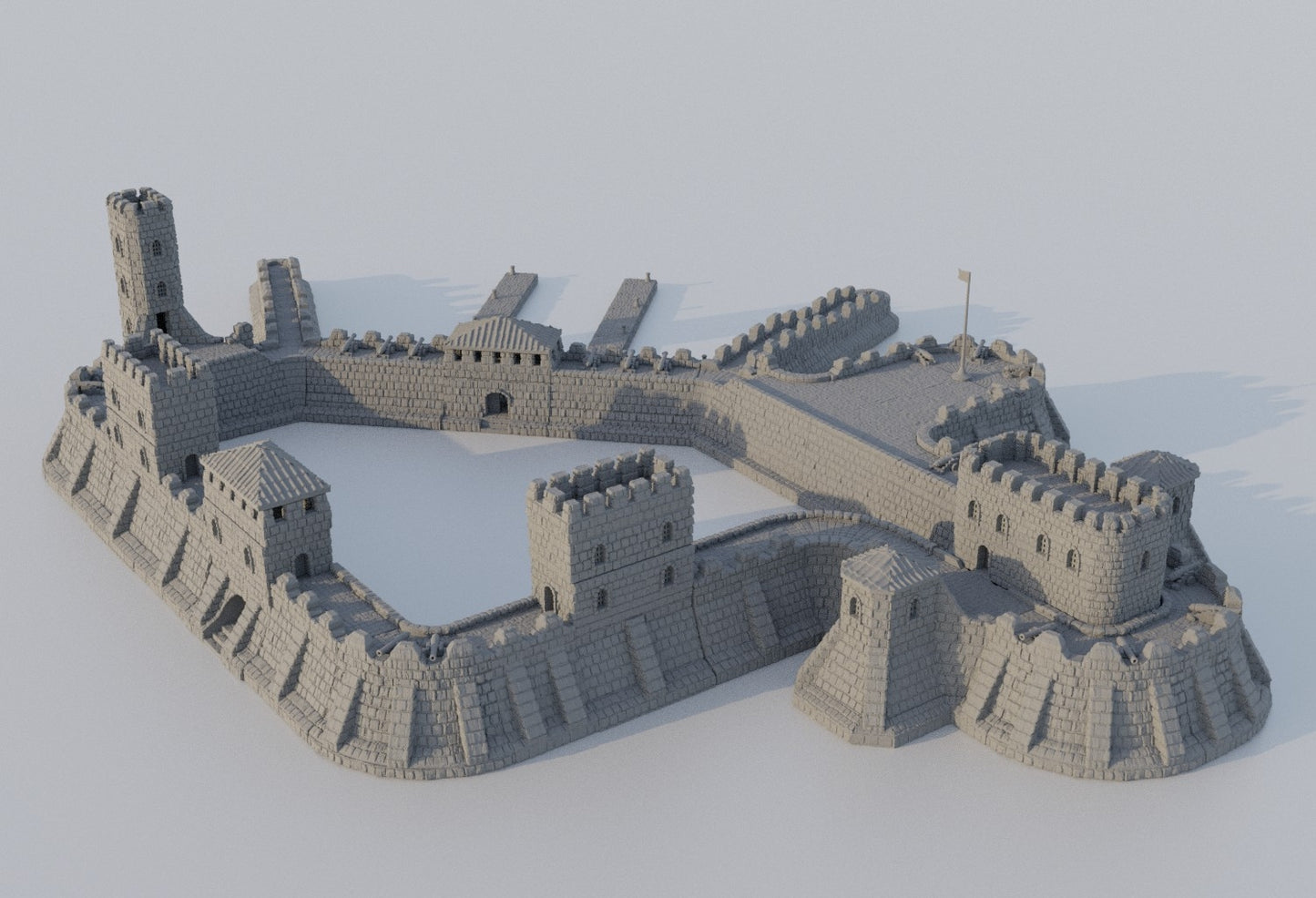 Fortified Colonial Port