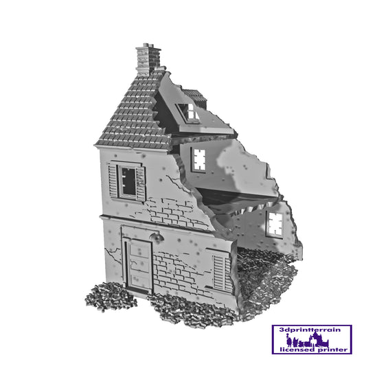 French Destroyed House 6