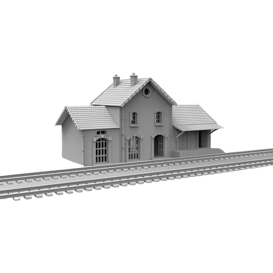 French Little Railway Station