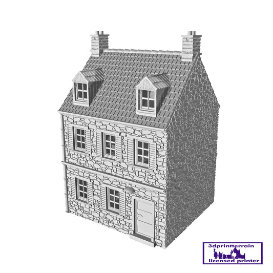 French Town House Stone 2