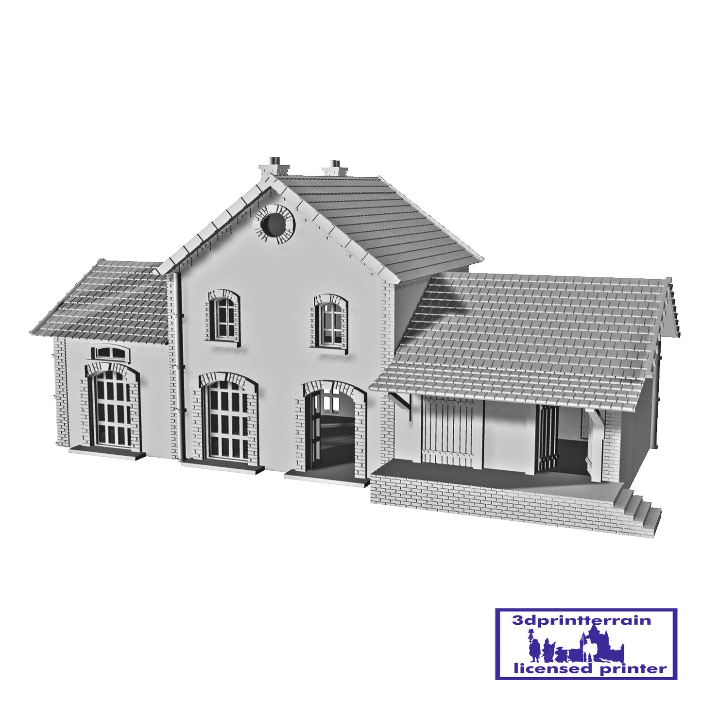 French Little Railway Station