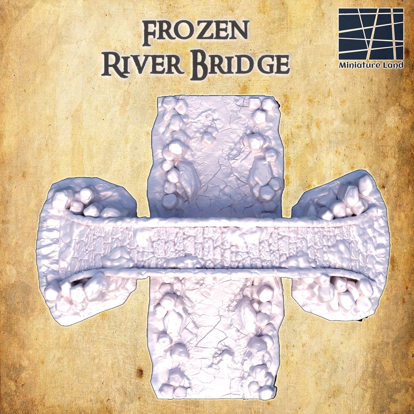 Frozen River Bridge