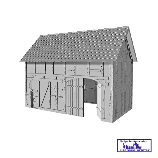 German Timbered Barn