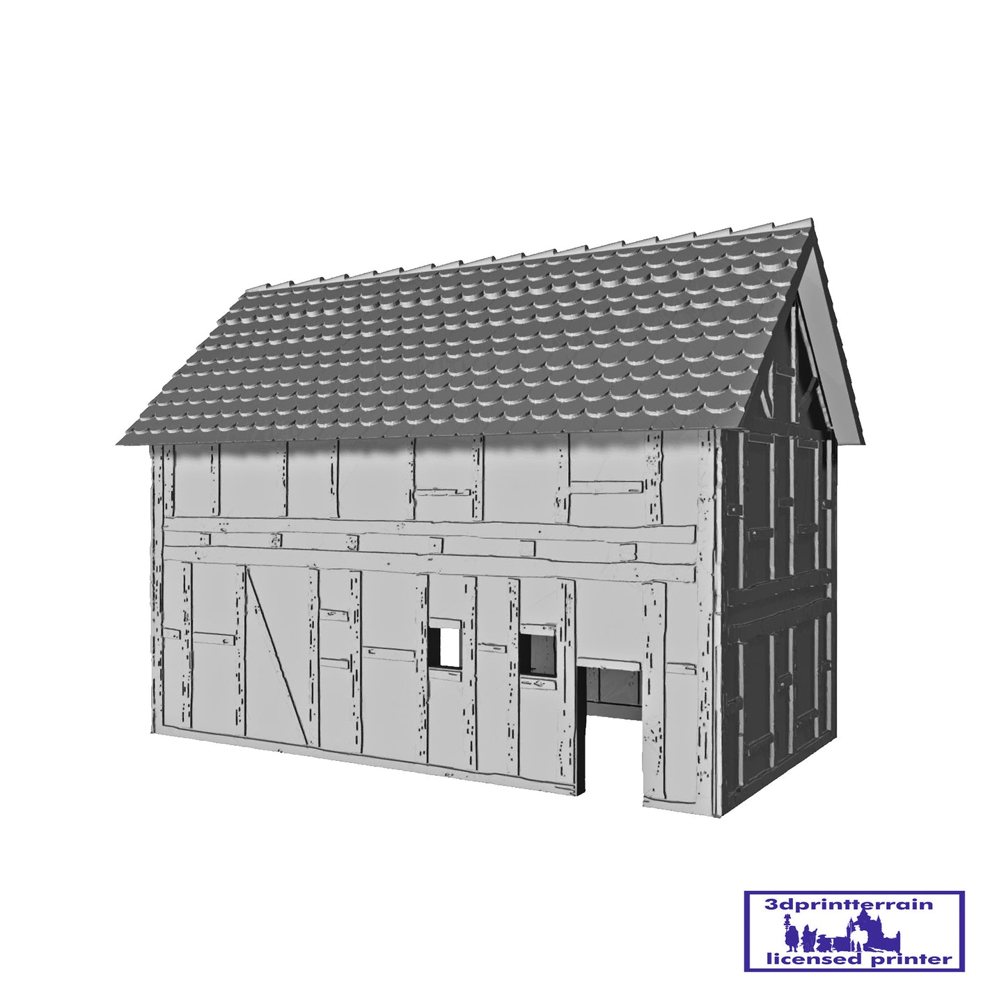German Timbered Barn