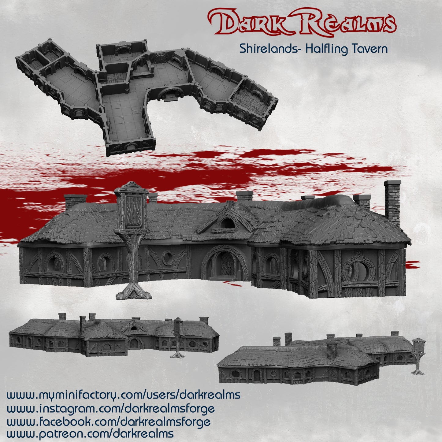 Hobbiton Halfing Tavern & Shirelands